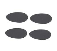 HEMOTON 4 piezas Almohadillas de Silicona Antideslizantes para Zapatos Cómodas para Metatarso Protectores Duraderos para Tacones y Calzado Plano Accesorio para Reducción de Ruido