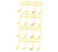 HEMOTON 4 Piezas De Clip Para Sujetar Partituras Clip Para Libros De Música Material Metálico Fácil De Usar Para Músicos.