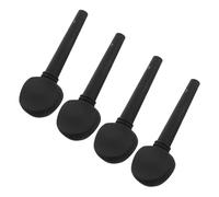 HEMOTON 4 Piezas Mango De Ébano Para Violonchelo De Accesorios Clavijas De Afinación De Imitación De Ébano Clavijas Decorativas Para Uso Concierto De Repuesto Para Violonchelo