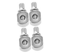 HEMOTON 4 Piezas Peso Del Martillo De Pedal Piezas De Batería Accesorios Para Pedales De Tambor Contrapeso Del Martillo Del Instrumento Partes Del Pedal Del Pie Del Tambor Aleación De Zinc