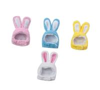 HEMOTON 4 Piezas Sombrero para Mascota De Invierno Cálido Sombrero para Gato o Conejo para Perro para Pasear Tu Mascota Días Fríos