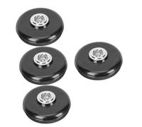 HEMOTON 4 Piezas Soporte Antideslizante Para Violonchelo Soporte De Apoyo Para Pica De Violonchelo Dulcémele Martillado Herramienta Protectora De Violonchelo Ancla De Pasador Metal Black