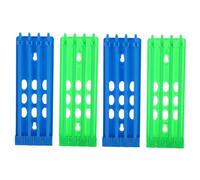 HEMOTON 4 Piezas Soporte para Anillos de Pata de Organizador de Anillos para Estante de Resistente para Racing Pigeons Almacenamiento y Práctico