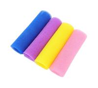 HEMOTON 4 piezas Toallas Exfoliantes de Nylon Elásticas para Ducha y Spa Paños de Malla para Limpieza Profunda y Exfoliación Corporal Multiusos para Piel Suave y Cuidado Diario