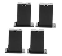 HEMOTON 4 Uds Cajas Caja De Batería Soporte De Herramientas Compartimento De Batería Para Guitarra Compartimiento De La Batería De La Guitarra Bajo Tapa De La Batería El Plastico