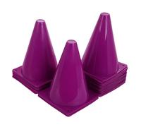 HEMOTON 40 Piezas Conos de Entrenamiento de Plástico para Fútbol y Baloncesto Equipamiento de Agilidad para Ejercicios Interior y Exterior Material Duradero y de Transportar