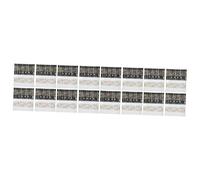 HEMOTON 40 Piezas Escalas De Guitarra Pegatina Diapasón De Guitarra Calcomanías Pegatinas De Notas Para Principiantes Pegatinas De Notas De Guitarra Calcomanías De Notas Nota Adhesiva