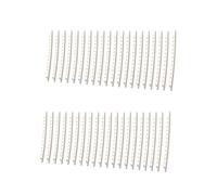 HEMOTON 40 Piezas traste de guitarra alambre de traste de metal del traste de la guitarra bajo guitarras alambre de traste de de cobre y níquel ukelele Accesorios Componente