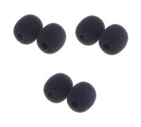 HEMOTON 45 Piezas parabrisas de micrófono de solapa lavalier microfono inalambrico micrófono inalámbrico agarre de la cámara del teléfono micrófono cubre mini micrófono suave