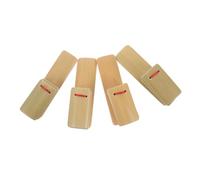 HEMOTON 4piezas Allegro para Principiantes de Claqueta de Bambú Instrumentos Musicales Tradicionales Chinos para Practica de Percusión Escenario