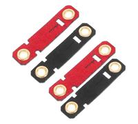 HEMOTON 4piezas Anillo para Patas Bandas De Terciopelo Ajustables Accesorios con Clip De Apertura para Entrenamiento Al Aire para y