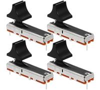 HEMOTON 4piezas Potenciómetro Deslizante Lineal Para Sintonización Potenciómetro Estéreo De Herramienta Para Estudio De Audio