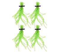 HEMOTON 4piezas Recolector de Huevos de Algas Simulado Hierba Desove de Peces Acuarios Decoraciones para Escondites de Peces Hierbas Supervivencia de Alevines Peceras