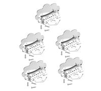 HEMOTON 5 Juegos De Cordal En Forma De Nube Pieza De Instrumento De Mandolina Piezas De Cordal De Mandolina Repuesto De Cordal De Instrumento De Mandolina Pieza De Mandolina Con