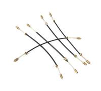 HEMOTON 5 Piezas Cordal De Violín De Nailon y Latón Antideslizante Para Violines 4/4 y 3/4, Repuestos Para Tripa De Violín, Accesorios Para Instrumentos Musicales