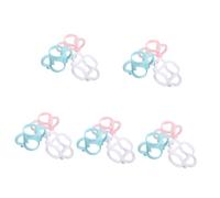 HEMOTON 5 Series Mango De Botella Mango Extraible Practicos Asa Universal Biberón Asa Desmontable Mango Del Biberón Manija De La Botella De Leche Gel De Sílice 3 Piezas X 5