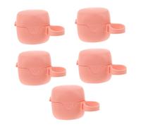 HEMOTON 5piezas Caja Portátil Unidades Estuche Para Chupetes Para y Resistente Protector Para Viaje Para Mamás Para Bebés