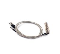 HEMOTON 5piezas Piezo Pickup Rods Para Acústicas Tres Cuerdas Stick Bars Pasivos Para Cigar Box Guitar Sonido Mellow Ruido