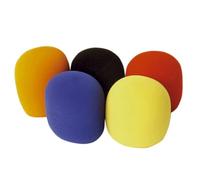 HEMOTON 5piezas Protectores Antiviento Micrófono De Esponja Para Micrófono Alta Densidad Color Aleatorio