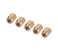 HEMOTON 5piezas Tensor De Guitarra Tuercas Ajustables Superficie Cromada Resistente y Brillante Fácil De Instalar