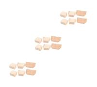 HEMOTON 6 Juegos corcho de arco de violín accesorio de equipo musical tapones de rana de arco de instrumento - Arco violín madera tapón - Tapones madera arco violín partes de instrumentos