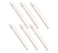 HEMOTON 6 juegos Dulces Soprano para Estudiantes Instrumento Musical Seguro de Materiales Inodores Diseño Alemán Auténtico para Clases y Aprendizaje Escolar