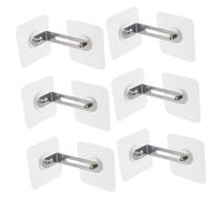 HEMOTON 6 piezas Anclajes Adhesivos Antivuelco para Muebles Protección Infantil sin Perforación Seguros para Armarios Estantes Cómodas y Escritorios Resistentes y Duraderos para Hogares