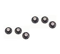 HEMOTON 6 Piezas tapa de las perillas de control de tono de volumen accesorios guitarra guitar accessories lira para trombón de tono amplificador de control de volumen bajo