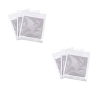 HEMOTON 6 Uds Toallitas Para Instrumentos Musicales Toallitas De Limpieza Para Gafas Paños Para Pulir Joyas Accesorios Para Gafas Toallitas Para Gafas Violín Instrumento De