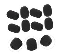 HEMOTON 60 piezas Fundas de Espuma para Micrófono Mini Unidades Cubre Micrófonos Ligero Filtro Antiviento y Auriculares Reduce Ruido para Conferencias y Actividades al Aire