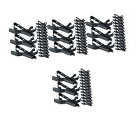 HEMOTON 60 Piezas pinza para del micrófono micrófonos inalámbricos Micrófono inalámbrico cable comunión micrófono de solapa inalámbrico microfono solapa inalámbrico mini soporte