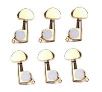 HEMOTON 6piezas Afinación Guitarra Eléctrica Lr Unids Tornillos Montaje Casquillos Bujes Roscados Para Acústica Eléctrica