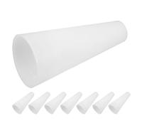 HEMOTON 8 Piezas Bobinas de Hilo de Plástico Cónicas de Pvc para Manualidades y Hilado Arquitectura Avanzada de Devanado y Adaptabilidad Múltiple para Proyectos de Bordado y Tejido