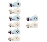 HEMOTON 8 Piezas Cerradura De Cajón Anti-Pellizco Cerraduras De Gabinete Infantil Cerradura De Despensa Para Niños Cerraduras De Gabinete A Prueba De Niños Cerraduras De Seguridad Para