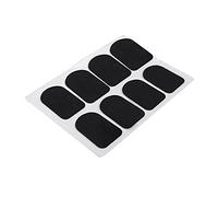 HEMOTON 8piezas Boquilla para Clarinete Almohadillas para Saxofón y Clarinete Parches Negros para Uso Prácticas de Música