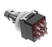 HEMOTON 9 Pines Botón Del Pedal Botón De Efectos De Guitarra Duradero y Silencioso Para Amplificador Guitarra Eléctrica Conmutador Footswitch