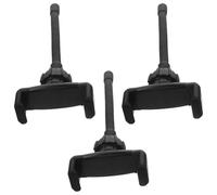 HEMOTON Abrazadera de Cuello de Cisne para Teléfono 3 Piezas Rosca de 1/4 Pulgada, Soporte Portátil Flexible Compatible Teléfonos de 5,8-8,5cm, Uso en Oficina y Hogar