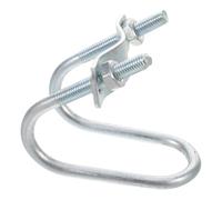 HEMOTON Abrazadera Metálica Galvanizada para Portaequipajes de Techo de Coche Soporte para Barras Transversales 3cm, Instalación Segura para Viajes Familiares