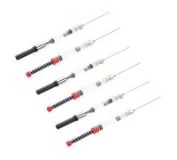 HEMOTON Absorbedor de Tinta Diseño Ergonómico para Pluma Estilográfica 6 Piezas y Plástico Duradero, Herramienta Fácil de Instalar para Recarga de Tinta en Oficina