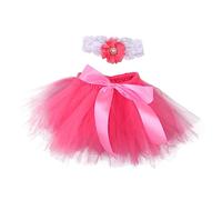 HEMOTON Accesorio De Fotografía De Falda Tutú De Ballet Vestido De con Diadema Adecuado Meses para Shower