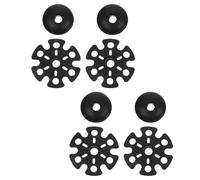 HEMOTON Accesorios para Bastones de Trekking Canastas de Goma Resistentes y Ligeras, Ideales para Senderismo y Trekking de Larga Distancia en Barro y Nieve