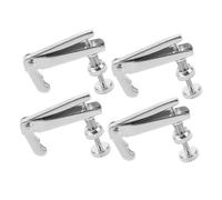 HEMOTON Afinadores Metálicos Para Violín 4 Piezas, Ajustadores Profesionales Para Cuerdas De Violín 4/4 y 3/4, Color Clásico, Herramienta De Afinación Precisa Para Músicos y Reparación De Instrumentos