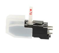 HEMOTON Aguja Doble para Gramófono, Repuesto de Tocadiscos Diseño Multilevel 130 Color Aleatorio