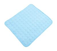HEMOTON Alfombrilla Refrescante para Perros Resistente y Transpirable Cama para Mascotas Colchoneta para Cachorros Estilo Aleatorio S Azul