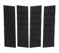 HEMOTON Almohadillas Antideslizantes Adhesivas para Tabla de Surf 4 Piezas de EVA Diseño de Tracción Compatibles Skimboards y Tablas de Surf Accesorio Antideslizante para Deportes