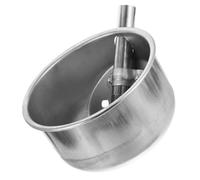 HEMOTON Bebedero Automático Inoxidable para Cerdos Cuenco de Agua y Antisalpicaduras para Ganado para Agua y Duradero
