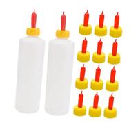 HEMOTON Biberones para Corderos con Tetinas Reutilizables Alimentador Portátil para Cabras y Aves de Corral Botella Práctica y Fácil de Limpiar para Uso Granjas y Exteriores