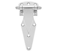 HEMOTON Bisagras para bisagra de puerta de congelador y horno industrial, bisagra plegable de aleación de zinc para uso en refrigeración doméstica y cámaras frigoríficas