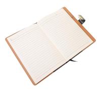 HEMOTON Bloc de Notas Vintage A5 con Cerradura de Código, Diario de Cuero Verde con Candado para Oficina, Escuela y Viaje, Cuaderno de Escritura Privado y Planificador de Estudiantes