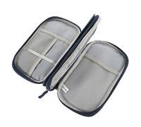 HEMOTON Bolsa Organizador De Cables Electrónicos y Multifuncional para Viajes Almacenamiento De Accesorios Digitales para Cargadores USB y Cables De Auriculares